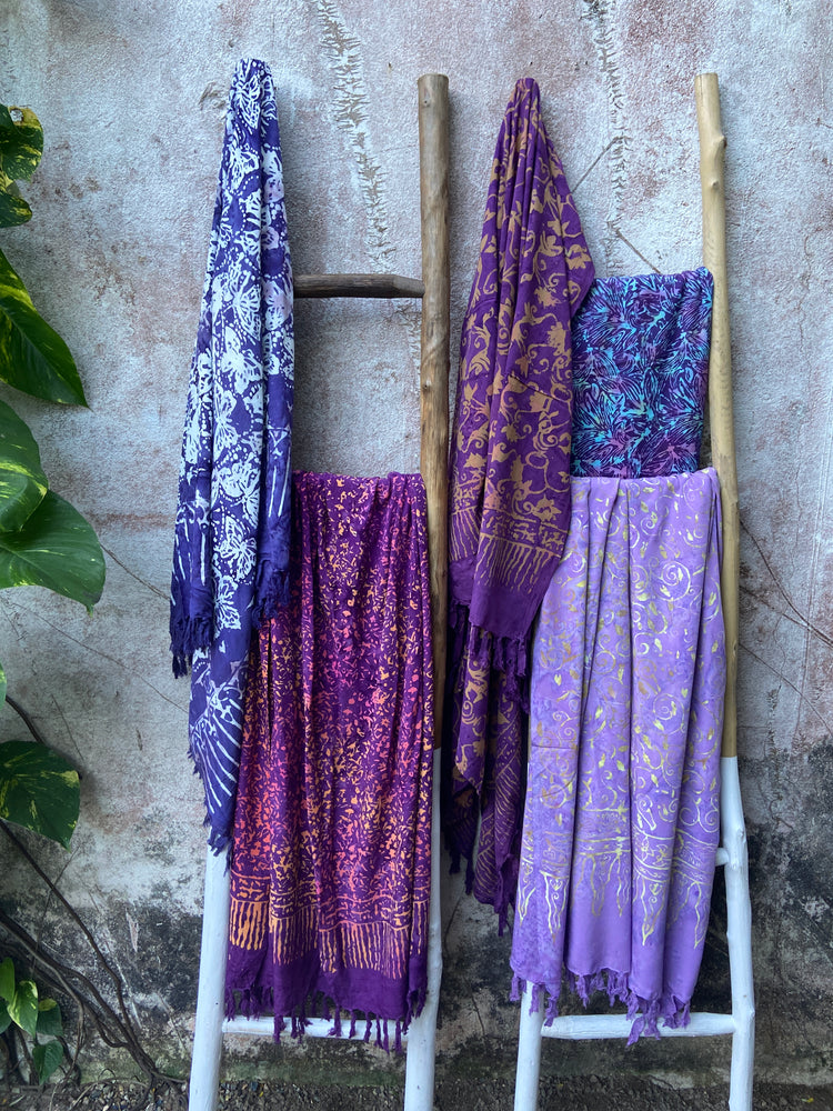 Pareo Sarong - Purple Collection