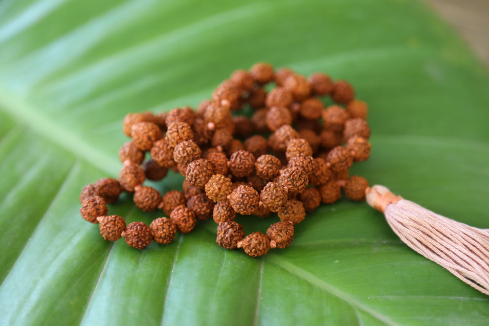 Rudraksha Knotted Mala