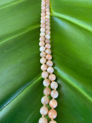 Sunstone Knotted Mala